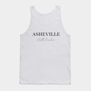 Minimalist Asheville North Carolina T-Shirt Tank Top